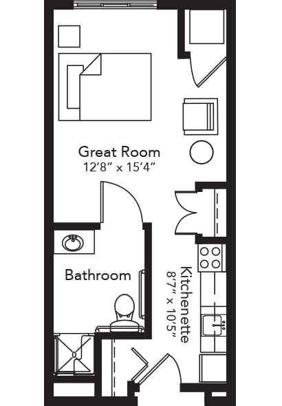 Floor Plan Unit A1