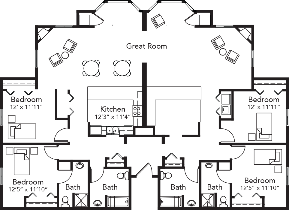 Floor Plan Memory Care